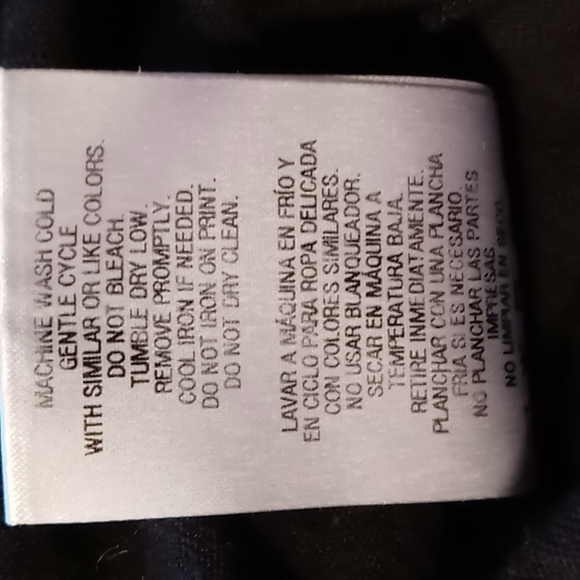 Joe Boxer Juniors Black w Grey Trim Tee Shirt sz M - Picture 6 of 6